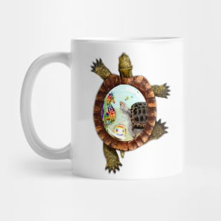 Turtle and Seahorse Mug
